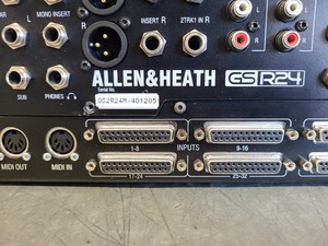 Thumbnail image of Allen & Heath GS R24 Sound Pro Audio Mixing Desk