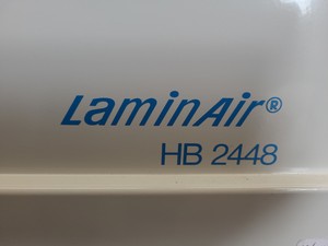 Thumbnail image of Heraeus Lamin Air HB 2448 K Class 2 Microbiological Safety Cabinet Lab + UV