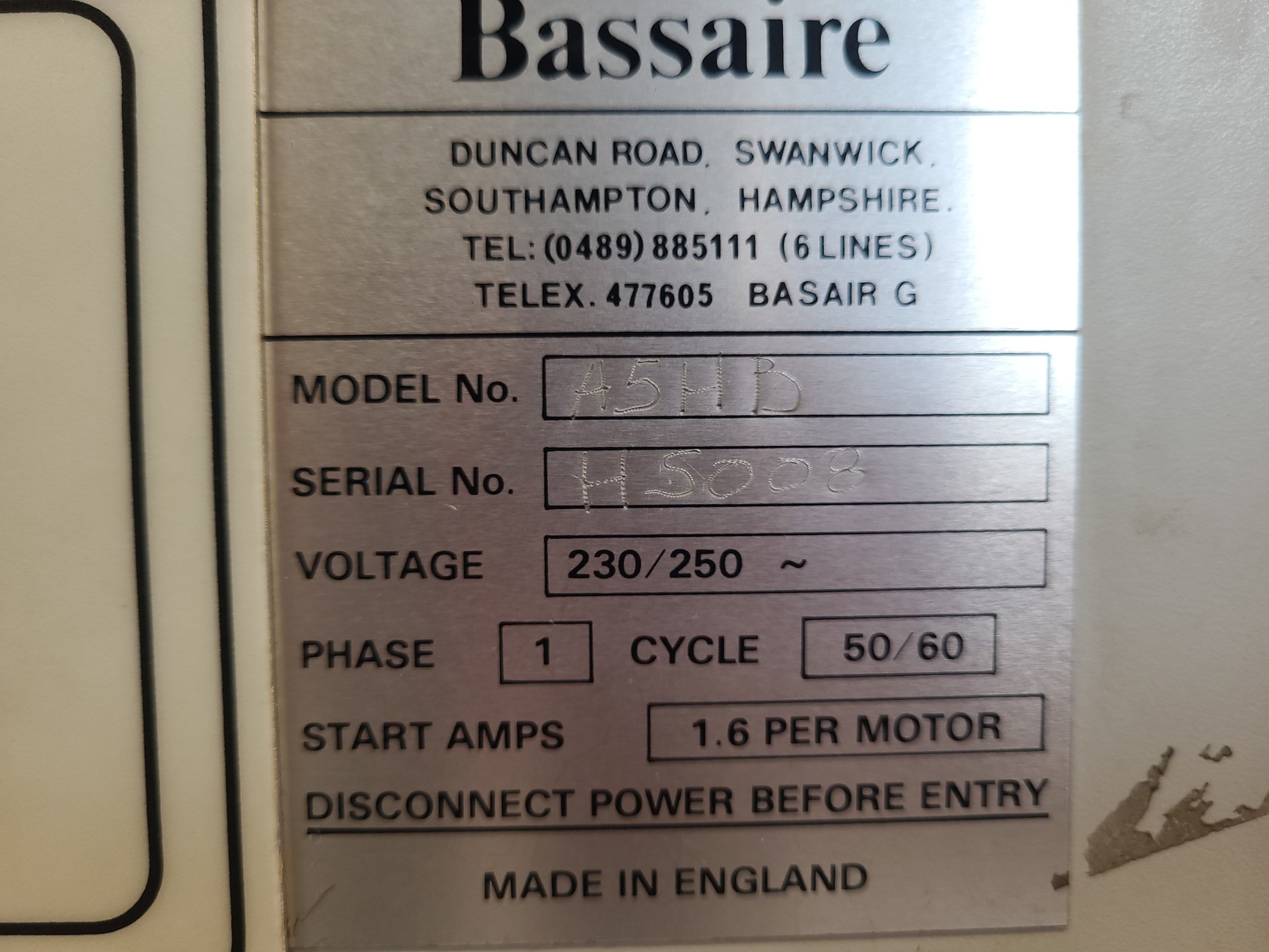Image of Bassaire A5HD Laminar Flow Cabinet Lab