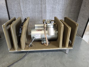 Thumbnail image of 3 x GAST 1022-R50X Vacuum Pumps in Silent Enclosures Lab