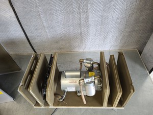 Thumbnail image of 3 x GAST 1022-R50X Vacuum Pumps in Silent Enclosures Lab