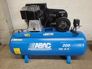 Thumbnail image of ABAC Air Compressor 400V 3 Phase 5.5hp 200 ltr