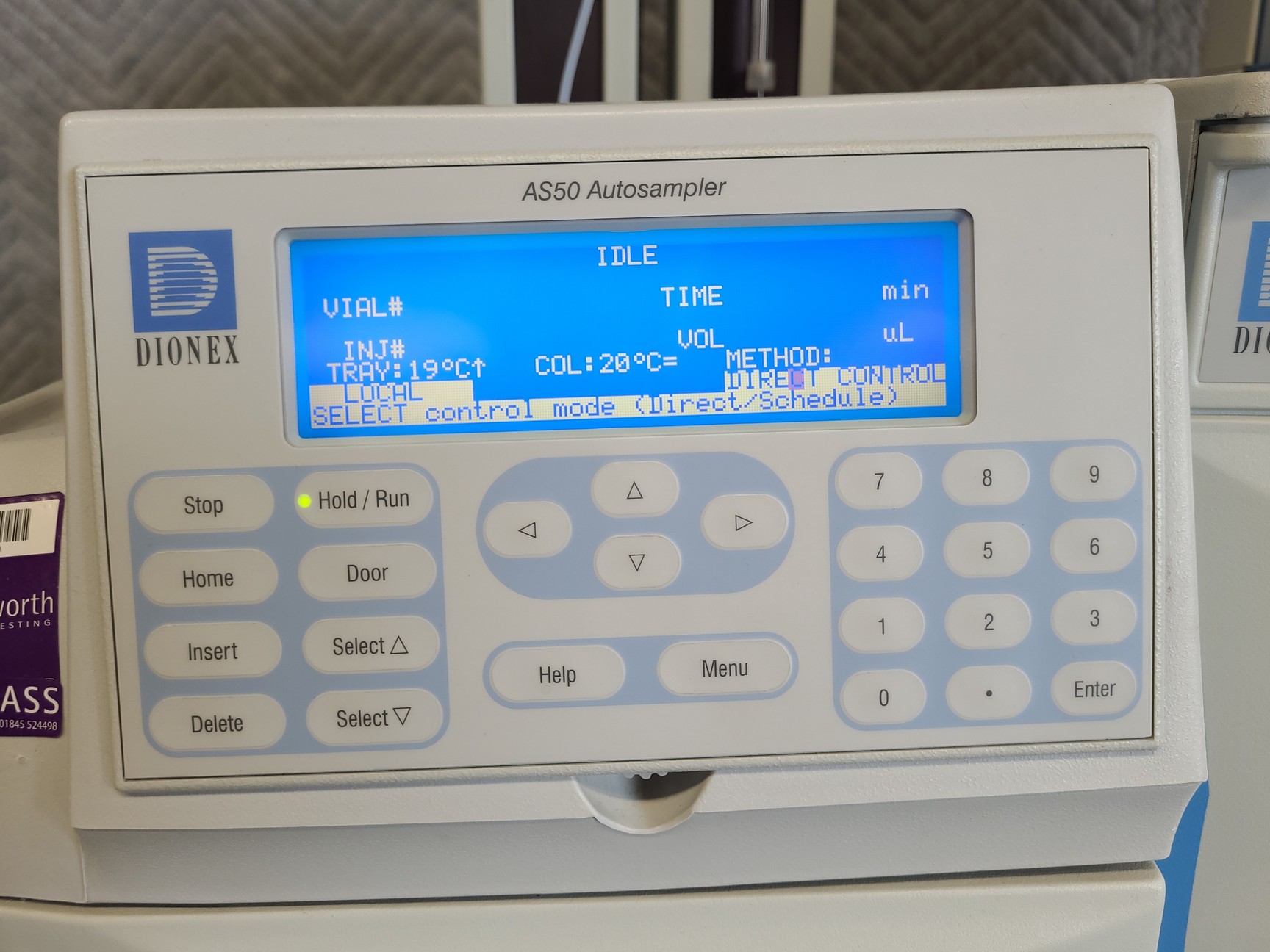 Image of Dionex Ion Chromatography System - AS50, GP502, ED50A ECD + PC & Dongle Lab