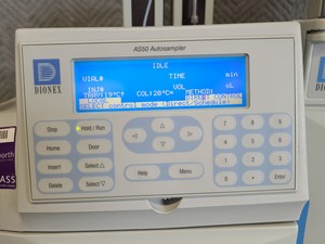 Thumbnail image of Dionex Ion Chromatography System - AS50, GP502, ED50A ECD + PC & Dongle Lab