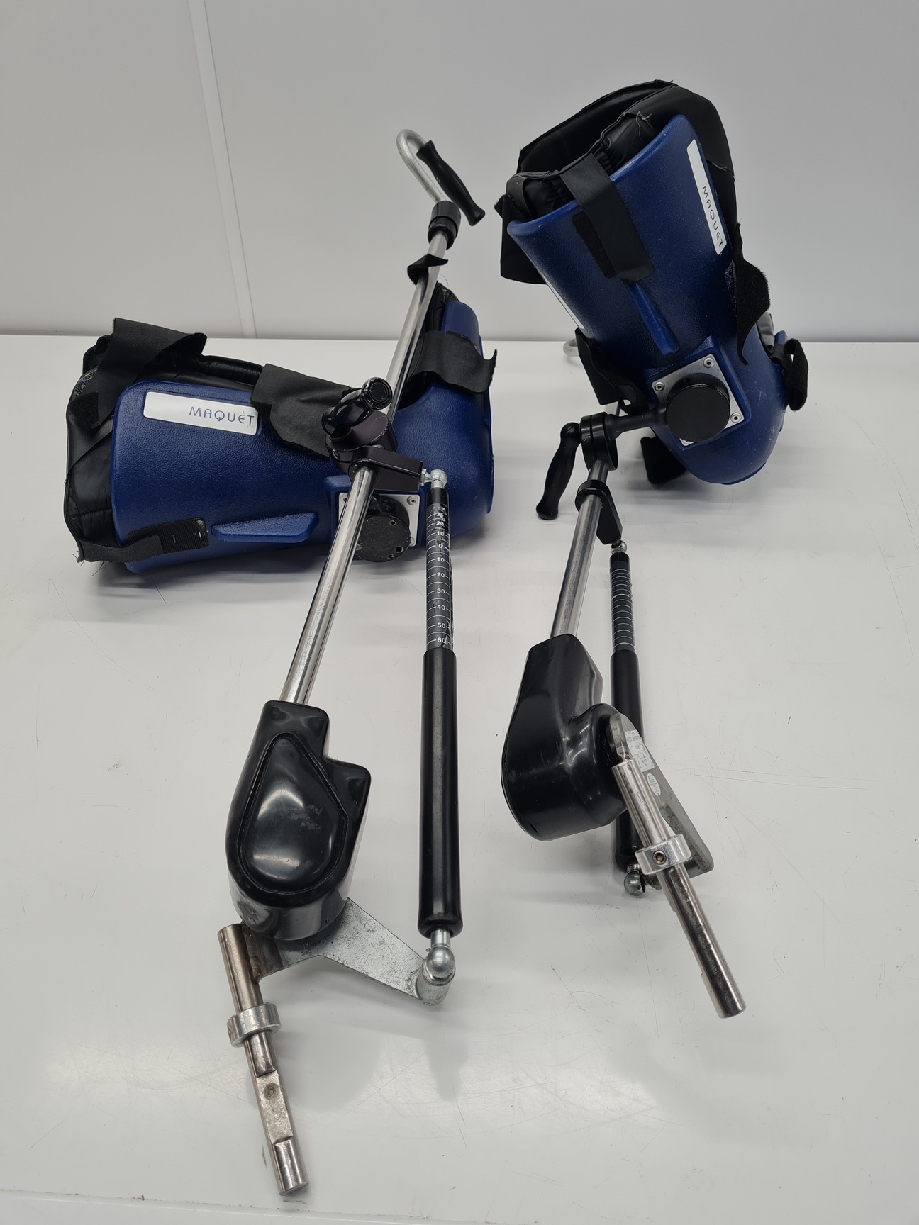 Image of Lot of Maquet & AneticAid Arm Rest Supports & Clamps - Medical Mobility 