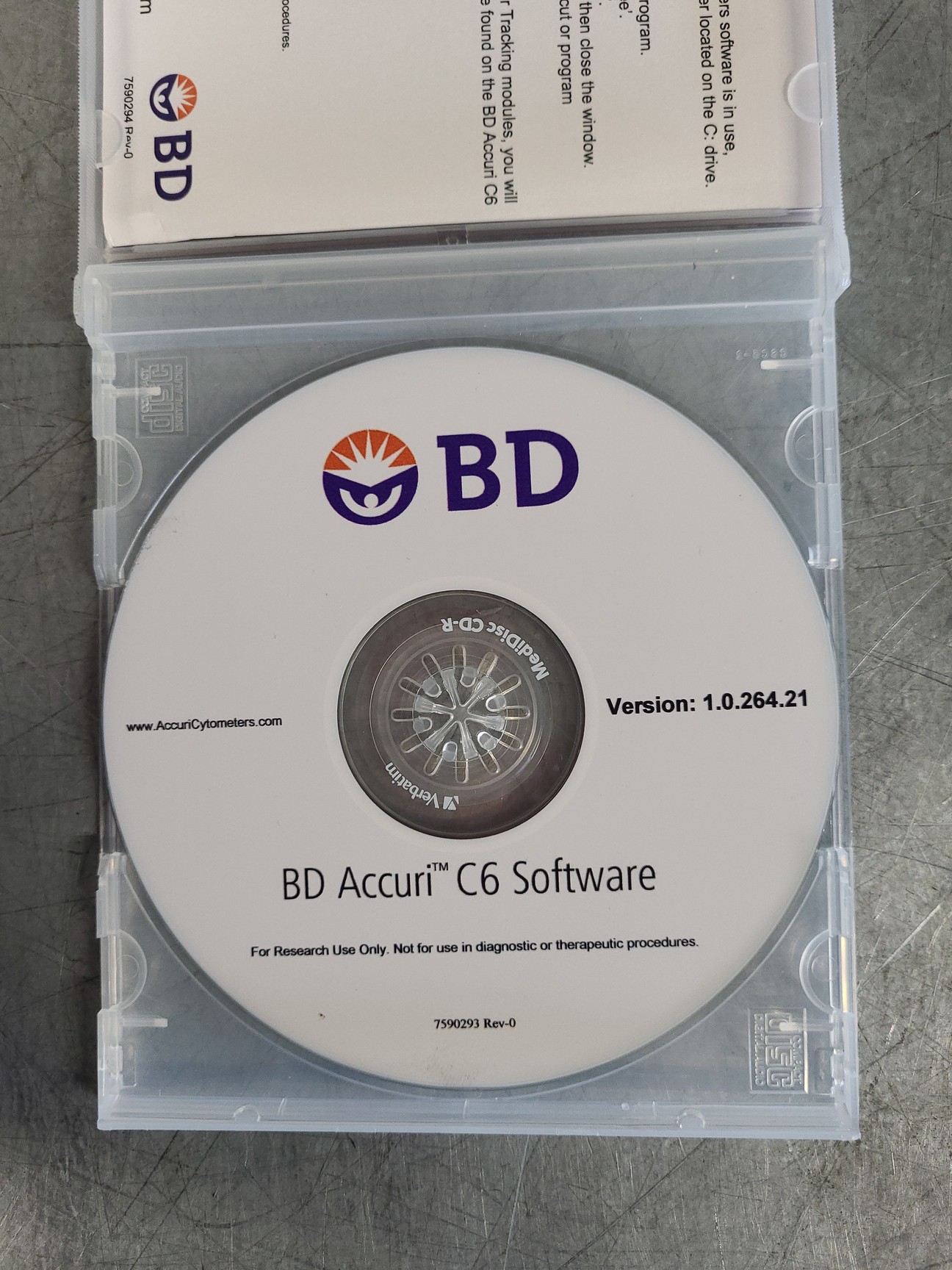 Image of BD Biosciences ACCURI C6 Cell Sorter System with Software Lab