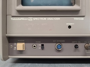Thumbnail image of Takeda Riken Spectrum Analyser TR4133B 100 Kcs to 20 GHz Lab