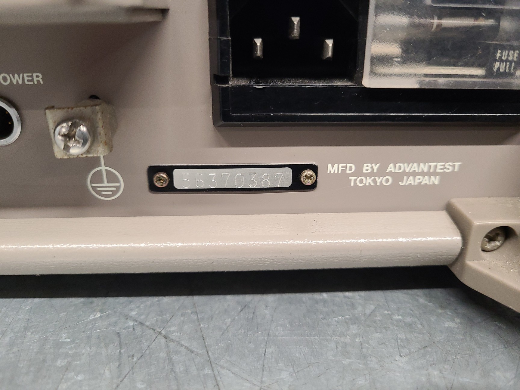 Image of Takeda Riken Spectrum Analyser TR4133B 100 Kcs to 20 GHz Lab