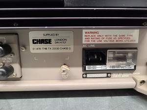 Thumbnail image of Takeda Riken Spectrum Analyser TR4133B 100 Kcs to 20 GHz Lab