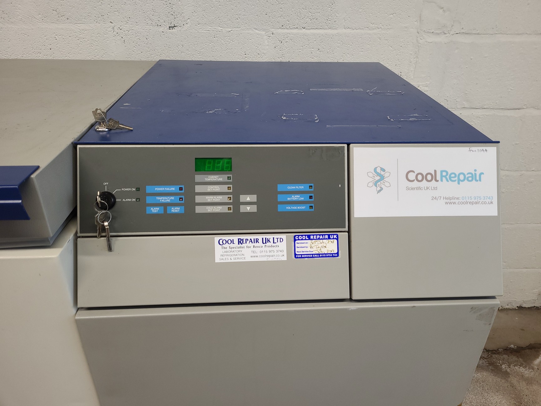 Image of GS Laboratory Equipment LIC-10140W15 Ultra Low Lab Chest Freezer