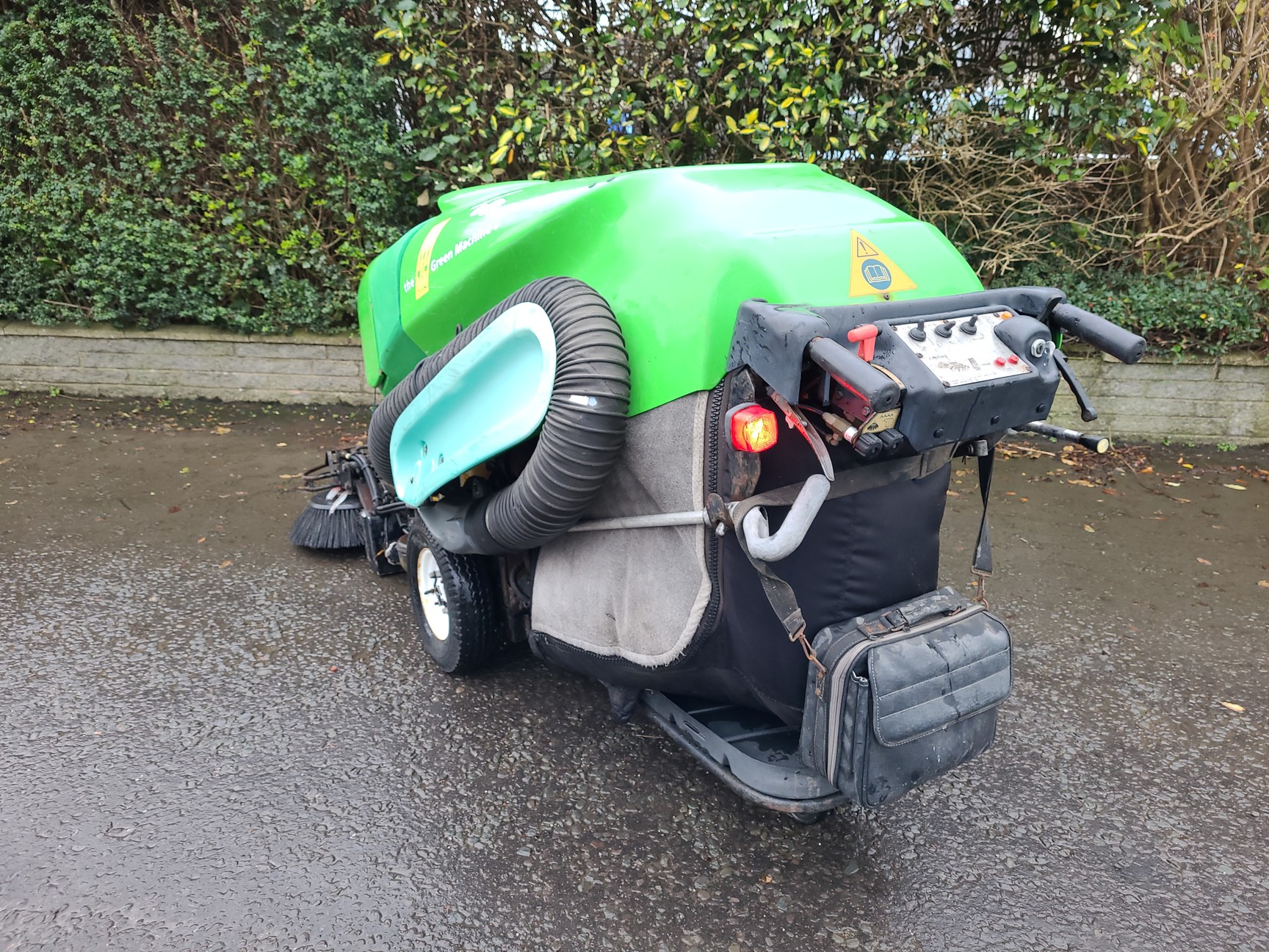 Image of Tennant 414 Green Machine Floor/ Road/ Pavement Sweeper 