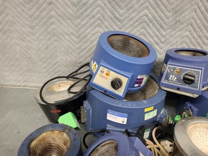 Thumbnail image of Job Lot of 15 Laboratory Heating Mantles - Electrothermal, Barnstead, Lab