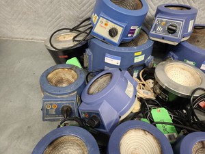 Thumbnail image of Job Lot of 15 Laboratory Heating Mantles - Electrothermal, Barnstead, Lab
