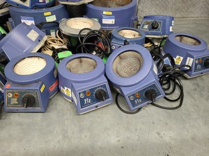 Thumbnail image of Job Lot of 15 Laboratory Heating Mantles - Electrothermal, Barnstead, Lab
