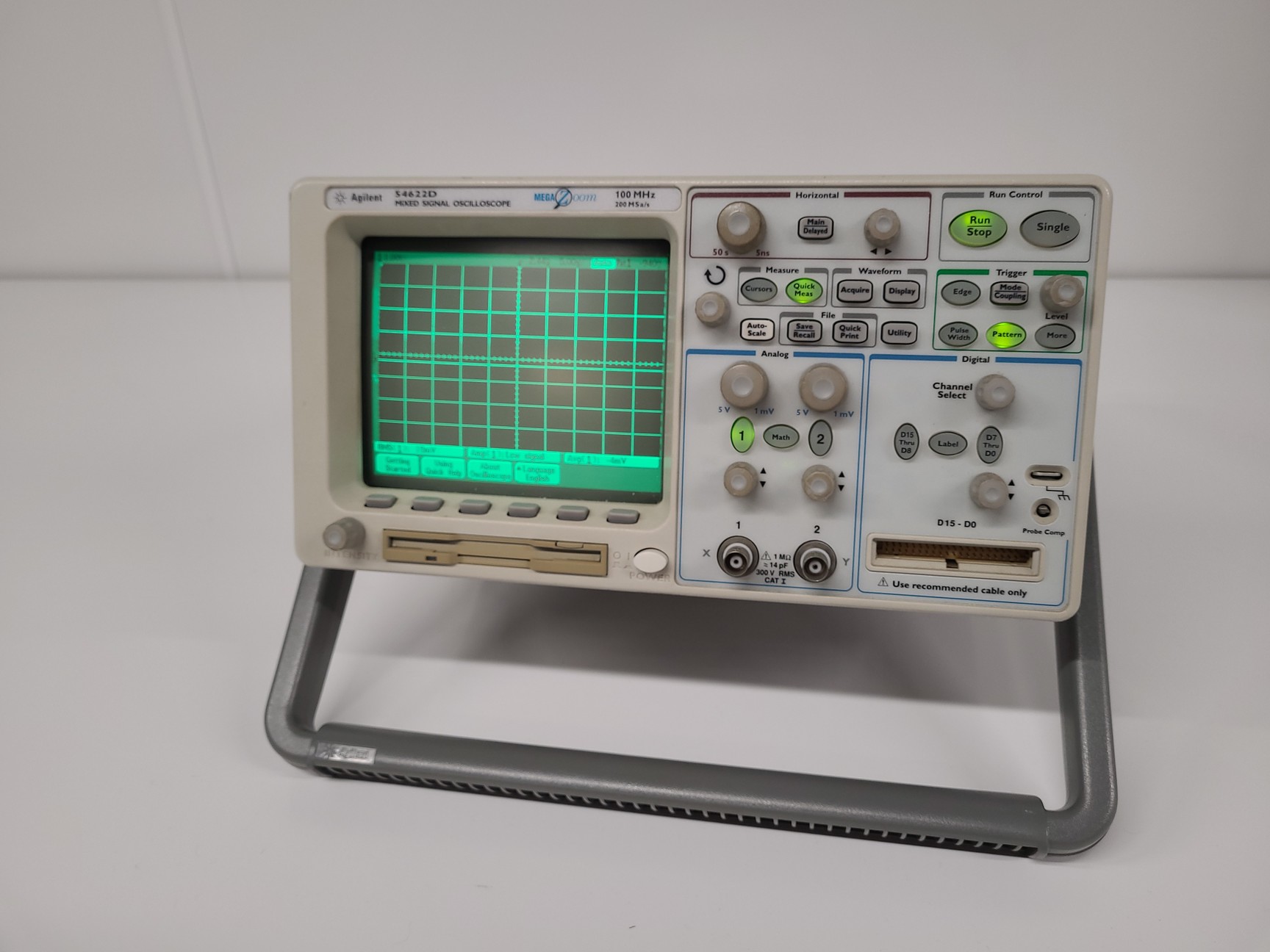 Image of Agilent 54622D Digital Mixed Signal Oscilloscope Lab