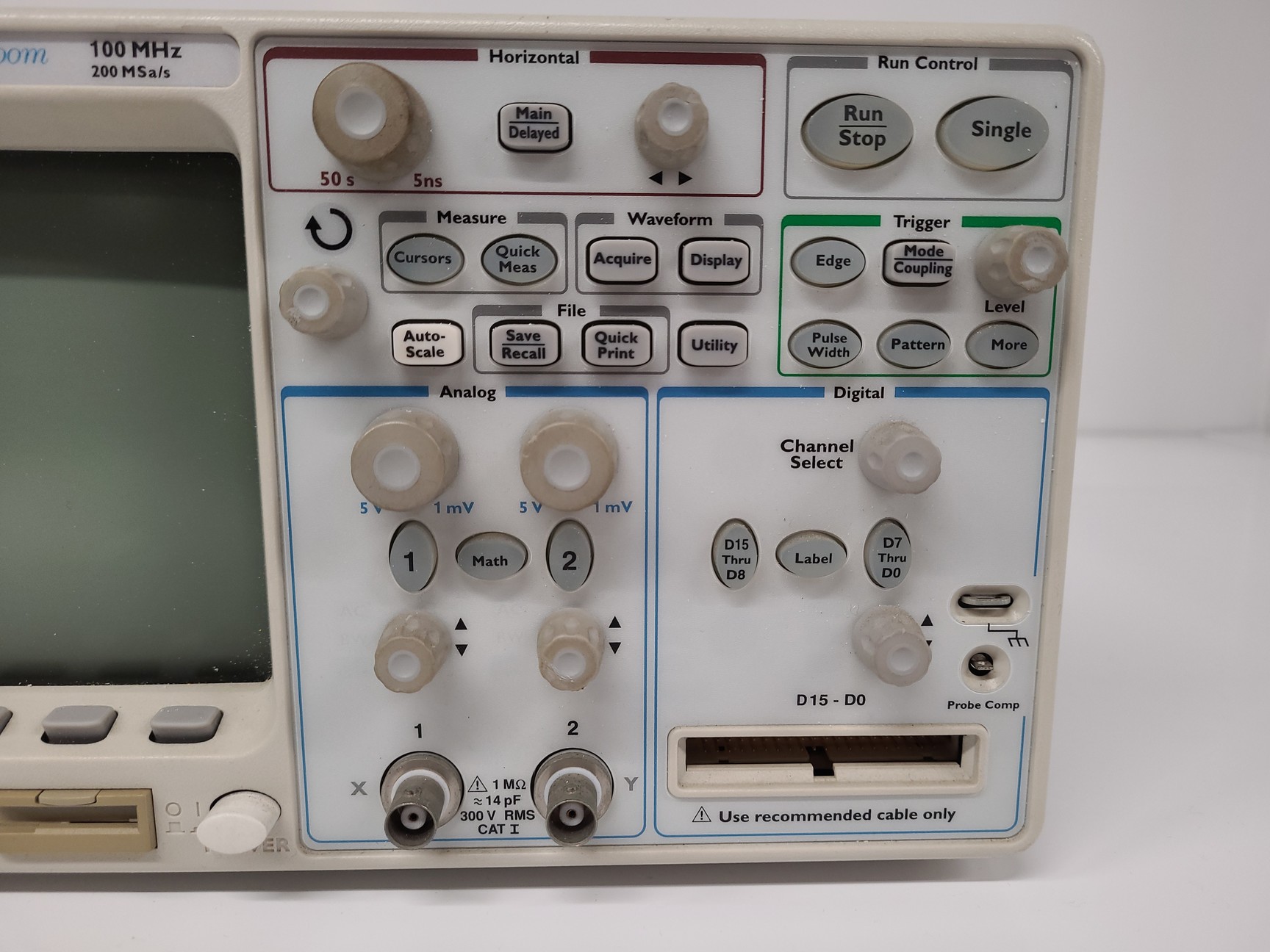 Image of Agilent 54622D Digital Mixed Signal Oscilloscope Lab