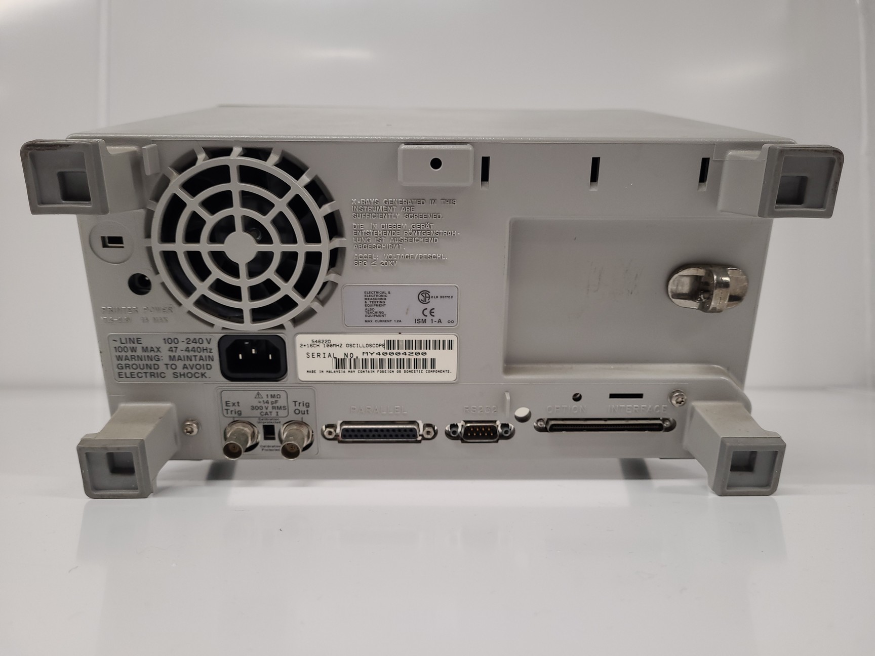 Image of Agilent Model 54622D Digital Mixed Signal Oscilloscope Lab