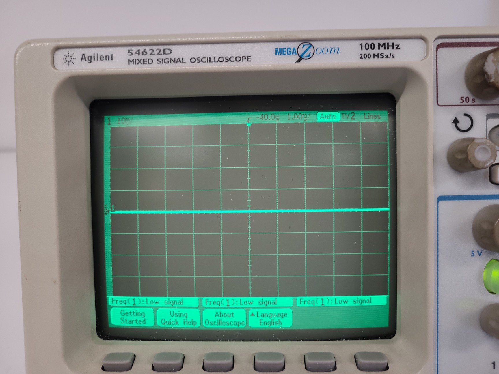 Image of Agilent Digital Mixed Signal Oscilloscope 54622D Lab