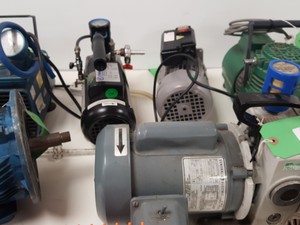 Thumbnail image of 10x Lab Vacuum Pumps & Motors - Gast, KNF, Edwards, Trivac, Alcatel, Job Lot