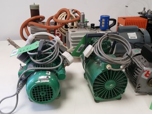 Thumbnail image of 10x Lab Vacuum Pumps & Motors - Gast, KNF, Edwards, Trivac, Alcatel, Job Lot