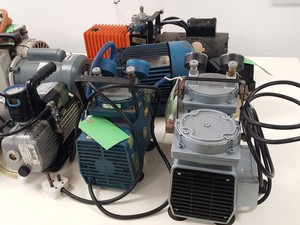 Thumbnail image of 10x Lab Vacuum Pumps & Motors - Gast, KNF, Edwards, Trivac, Alcatel, Job Lot