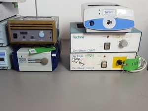 Thumbnail image of 18 x Dry Block Heaters & Blocks - Grant, Techne, Stuart Lab Laboratory Job Lot