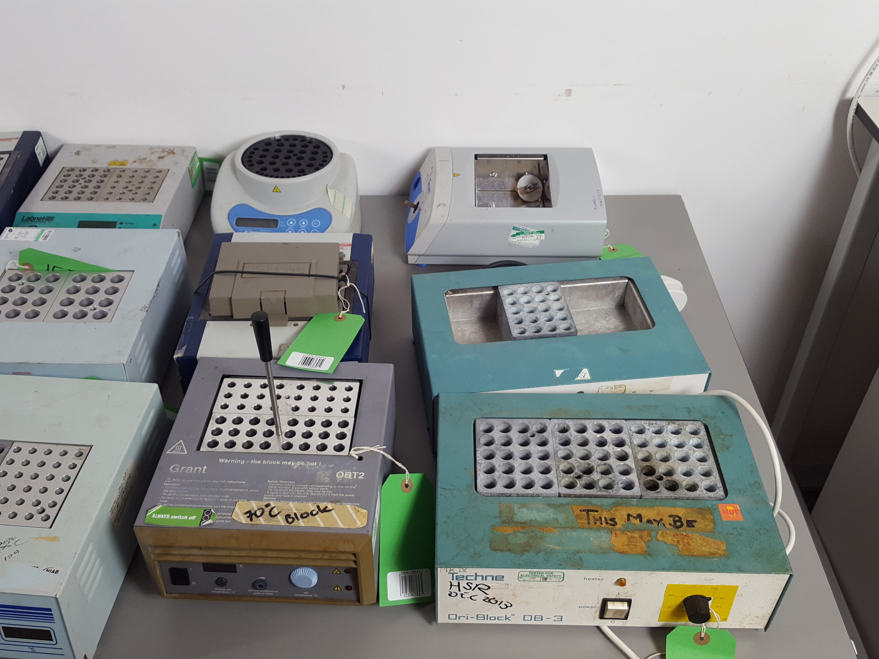 Image of 18 x Dry Block Heaters & Blocks - Grant, Techne, Stuart Lab Laboratory Job Lot