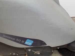 Thumbnail image of ICE Sweep 50 B Compact Pedestrian Sweeper - Commercial Sweeping Machine
