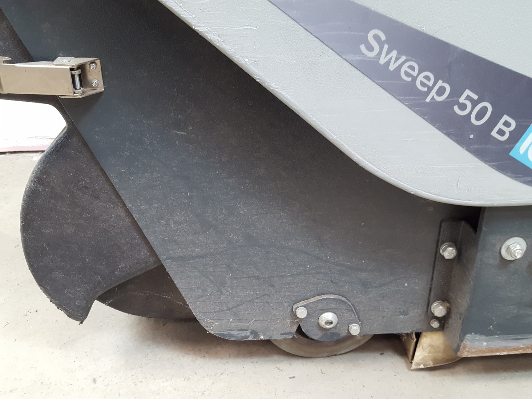 Image of ICE Sweep 50 B Compact Pedestrian Sweeper - Commercial Sweeping Machine