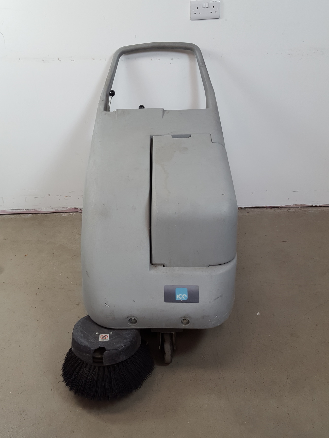Image of ICE Sweep 50 B Compact Pedestrian Sweeper - Commercial Sweeping Machine