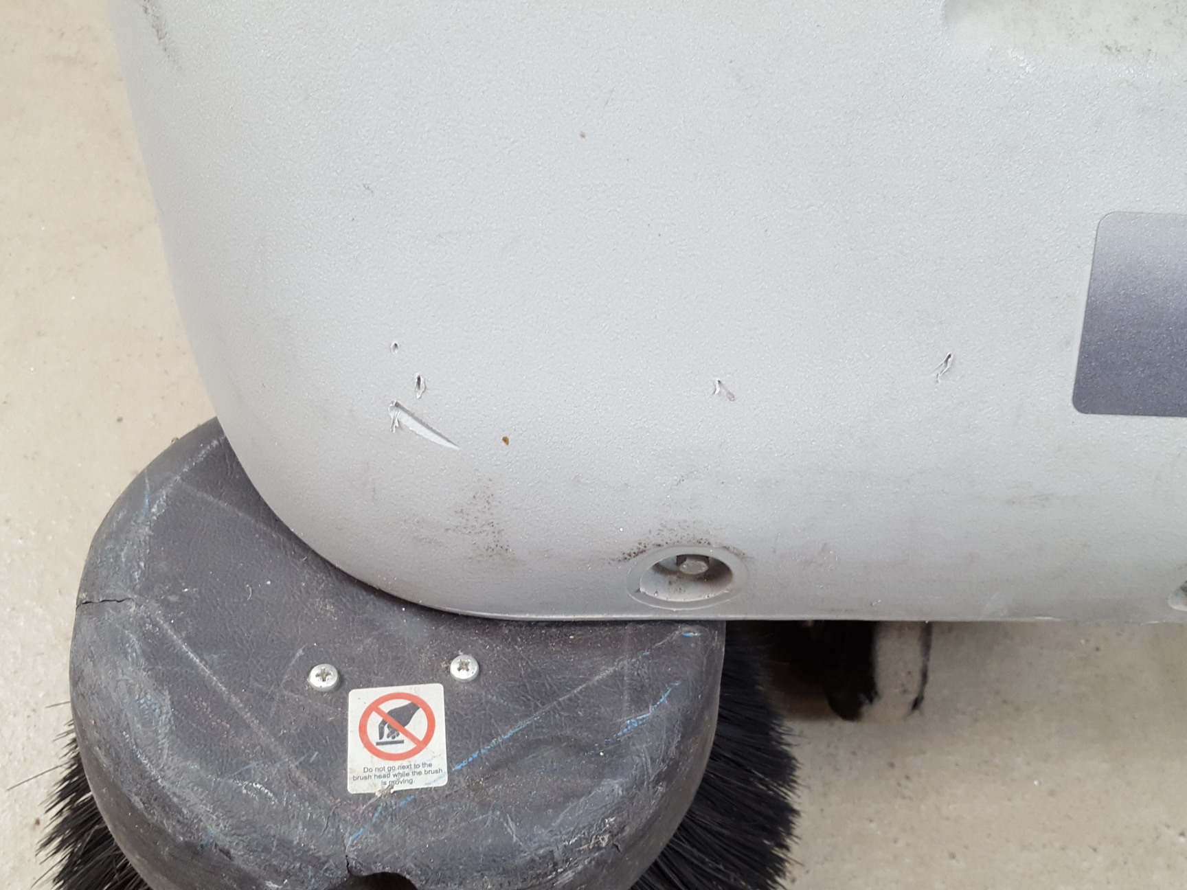 Image of ICE Sweep 50 B Compact Pedestrian Sweeper - Commercial Sweeping Machine