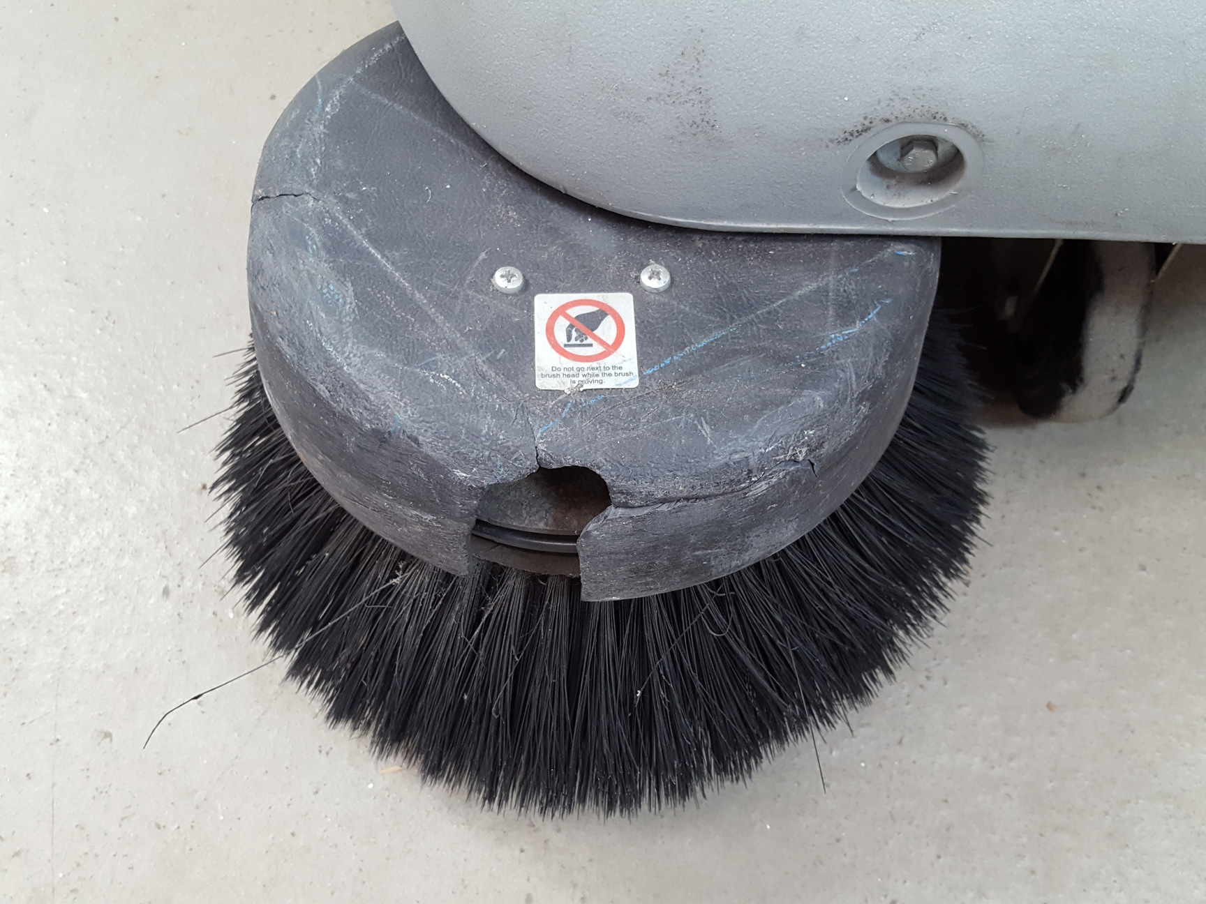 Image of ICE Sweep 50 B Compact Pedestrian Sweeper - Commercial Sweeping Machine