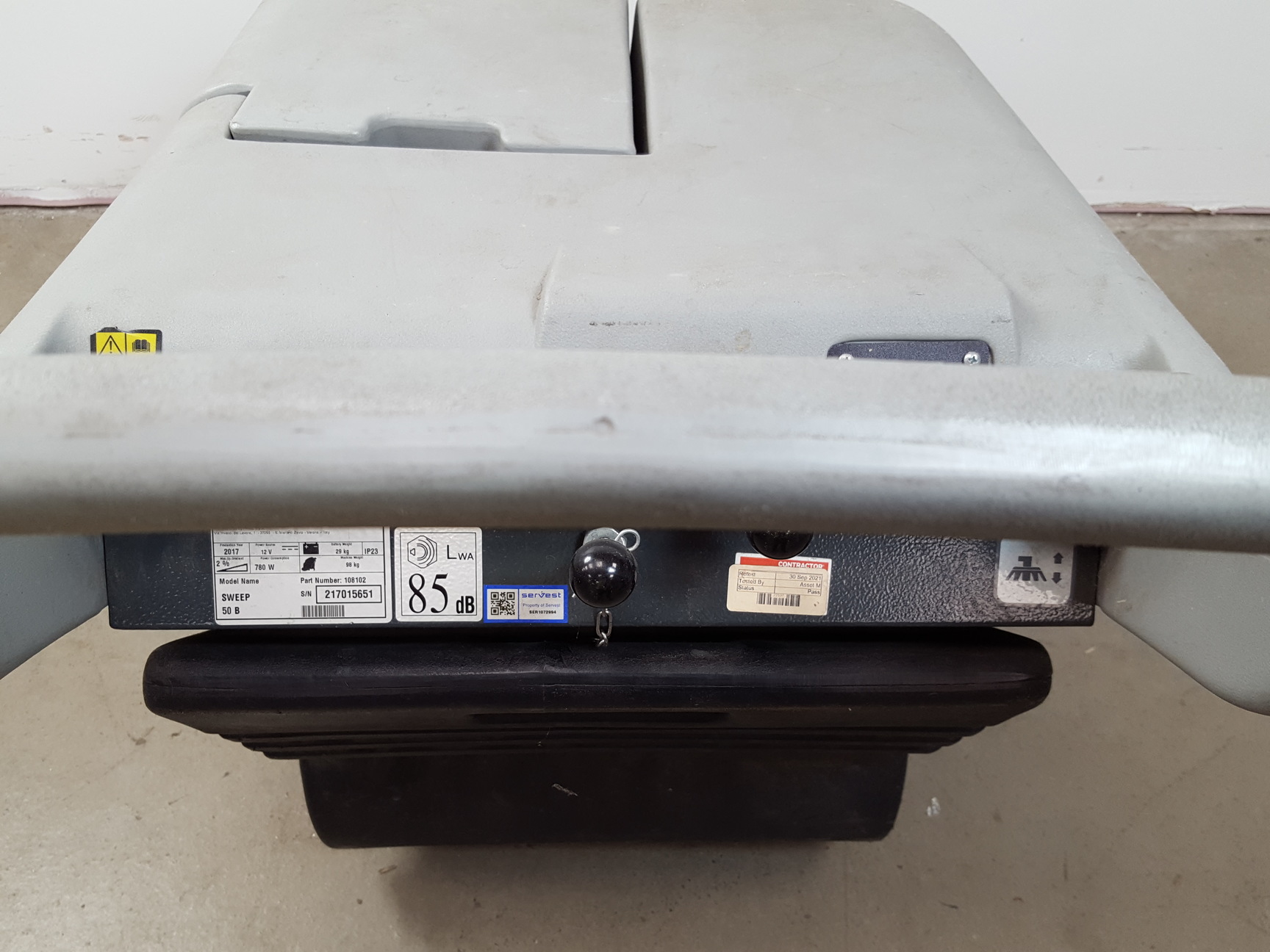 Image of ICE Sweep 50 B Compact Pedestrian Sweeping - Commercial Sweeper Machine