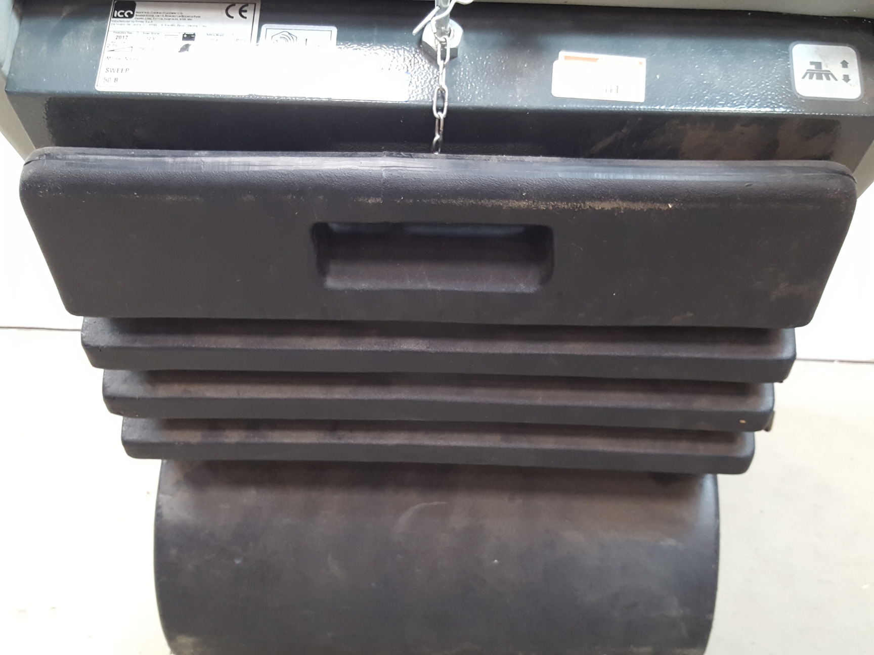 Image of ICE Sweep 50 B Compact Pedestrian Sweeping - Commercial Sweeper Machine