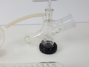 Thumbnail image of Buchi Rotavapor Evaporator Glassware Parts - Condensors, Flask Etc Lab