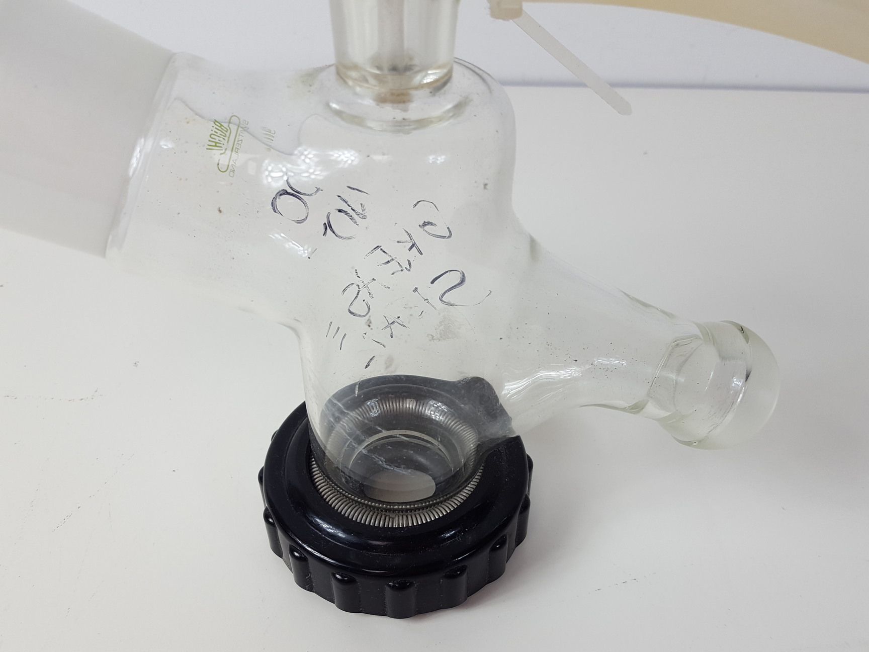 Image of Buchi Rotavapor Evaporator Glassware Parts - Condensors, Flask Etc Lab