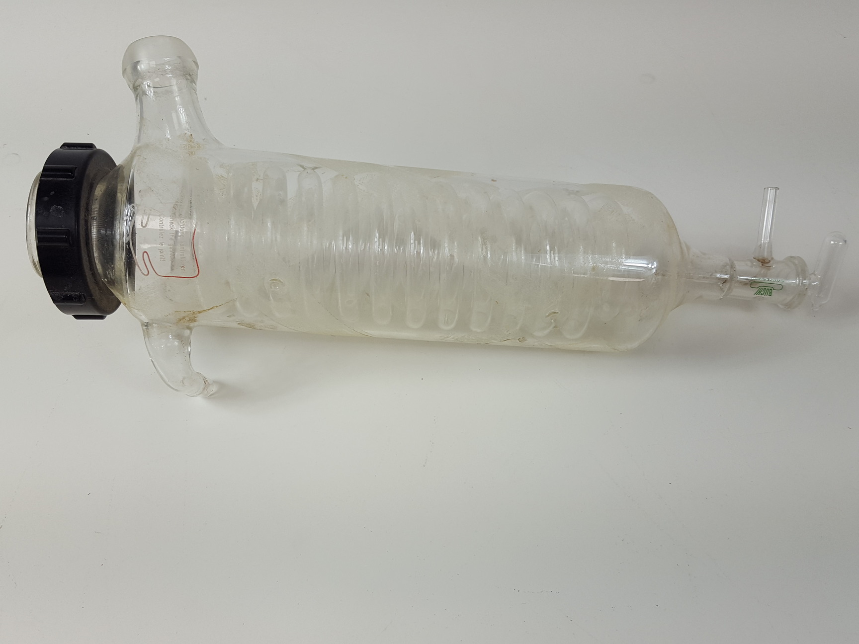 Image of Buchi Rotavapor Evaporator Glassware Parts - Condensors, Flask Etc Lab