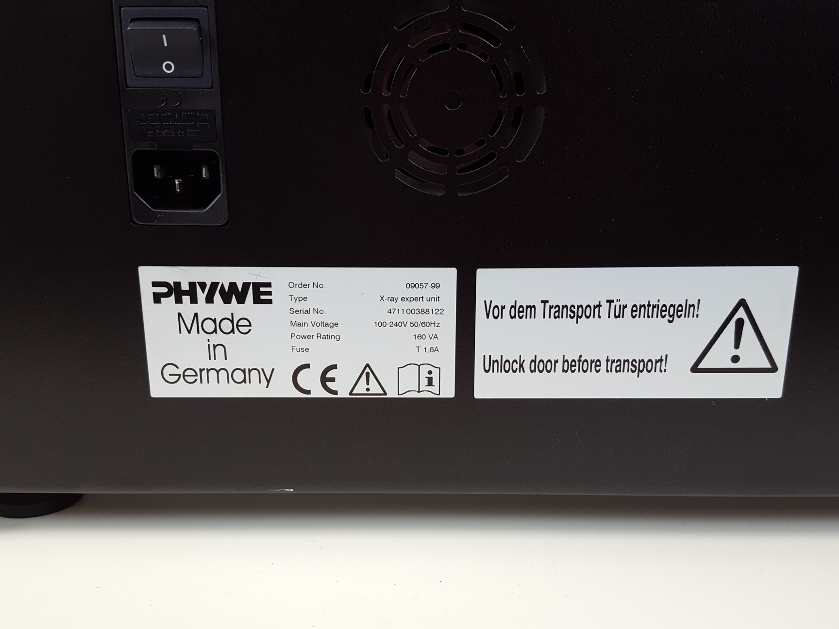 Image of PHYWE  XR 4.0 X-Ray Expert Unit & Manual Lab