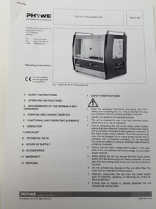 Thumbnail image of PHYWE  XR 4.0 X-Ray Expert Unit & Manual Lab
