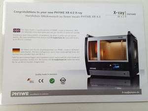 Thumbnail image of PHYWE  XR 4.0 X-Ray Expert Unit & Manual Lab
