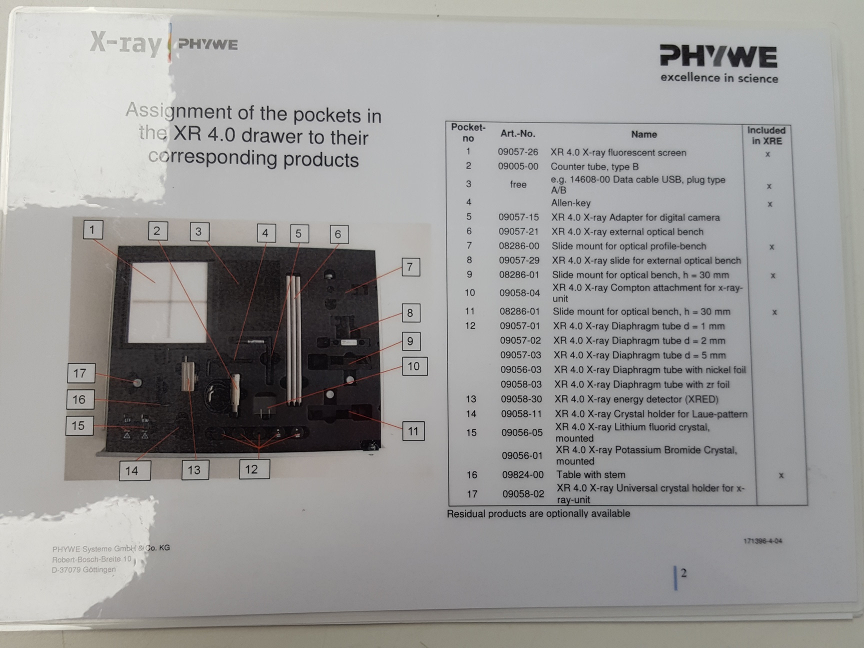 Image of PHYWE  XR 4.0 X-Ray Expert Unit & Manual Lab