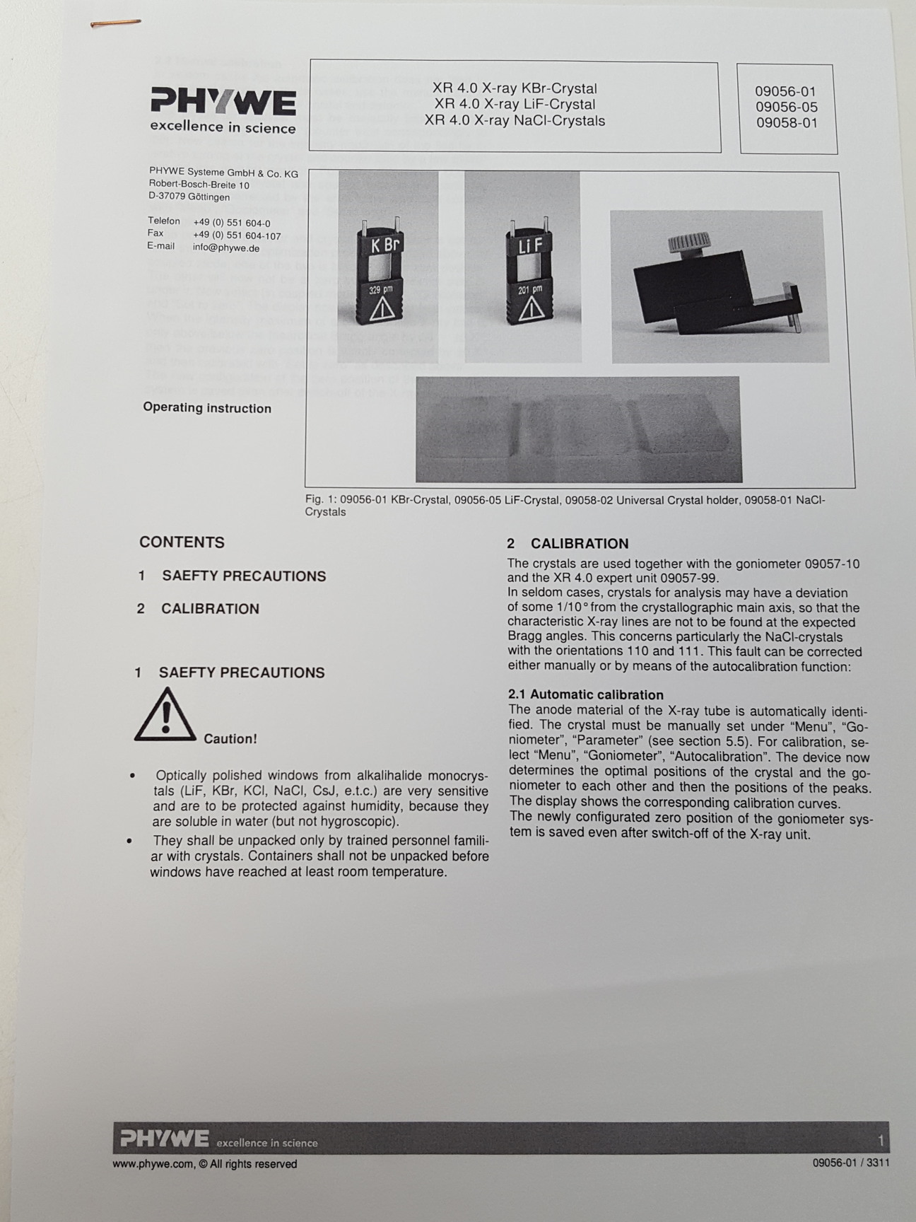 Image of PHYWE  XR 4.0 X-Ray Expert Unit & Manual Lab
