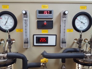 Thumbnail image of P.A. Hilton LTD Refrigeration Cycle Demonstration Unit Lab Compressor Student