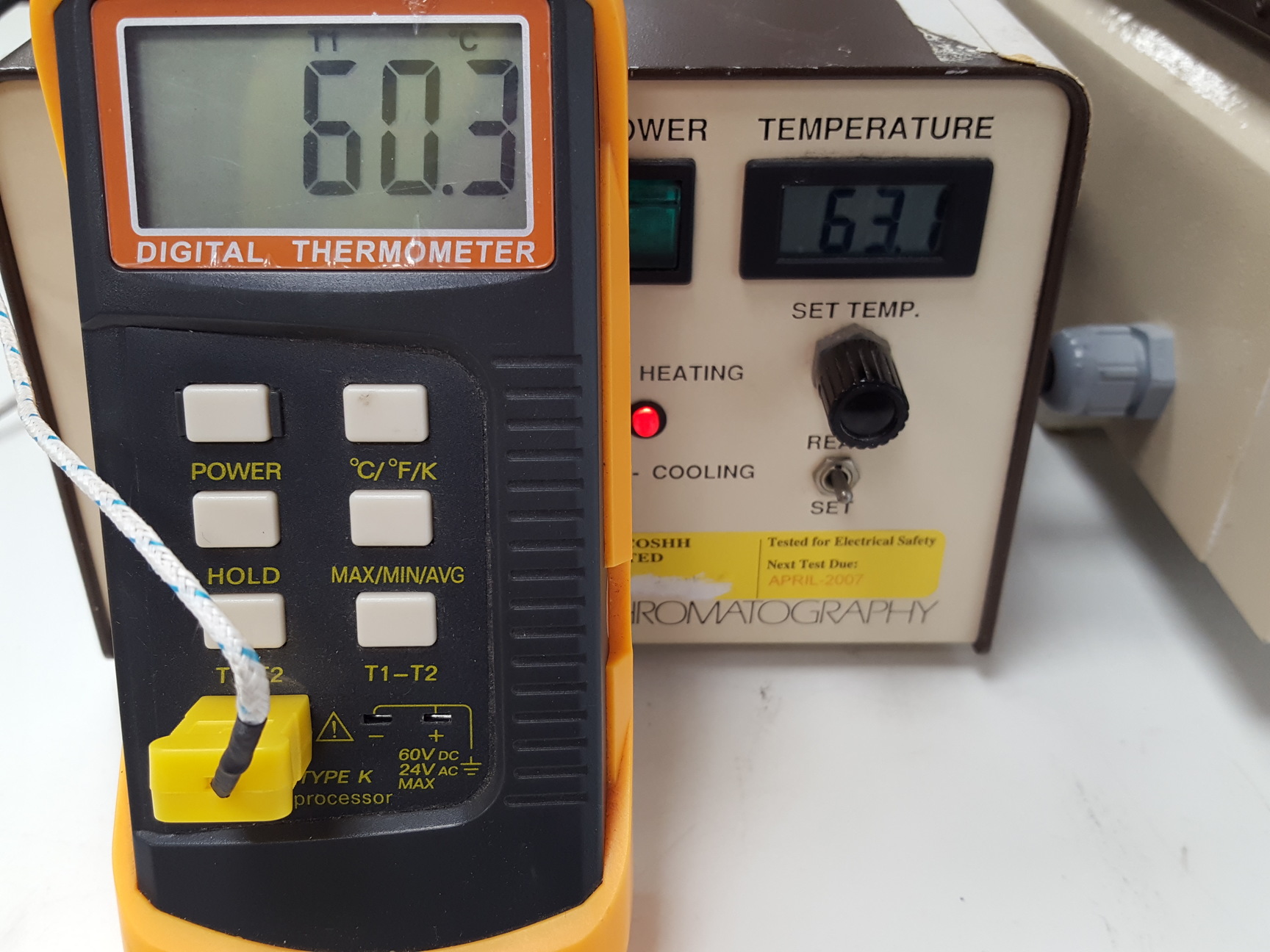 Image of Jones Chromatography Column Chiller/Heater  Model: 7955 Lab