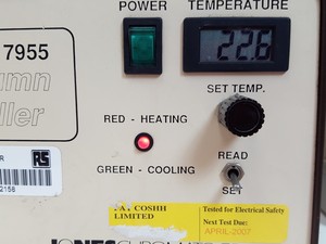 Thumbnail image of Jones Chromatography Column Chiller/Heater  Model: 7955 Lab