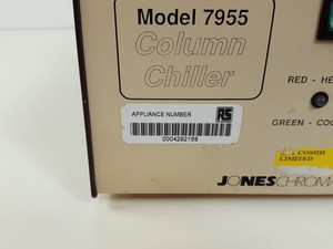 Thumbnail image of Jones Chromatography Column Chiller/Heater  Model: 7955 Lab