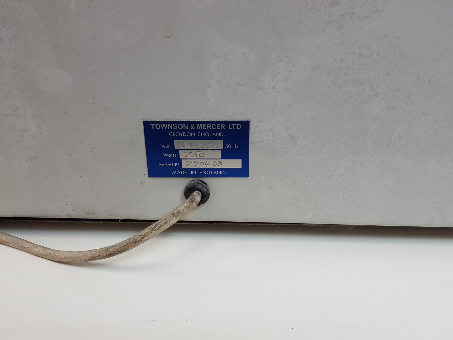 Image of Townson & Mercer Vacuum Oven