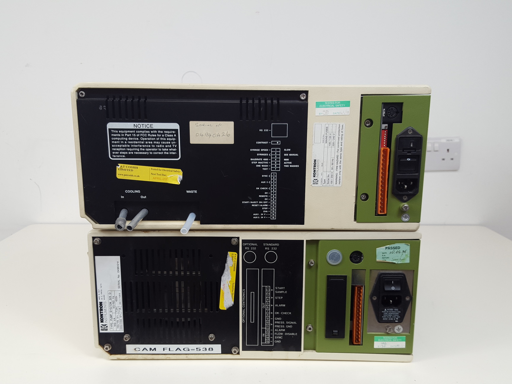 Image of Kontron Instruments HPLC Analysis System - 2x HPLC 360 Autosampler 2 x 325 Pump