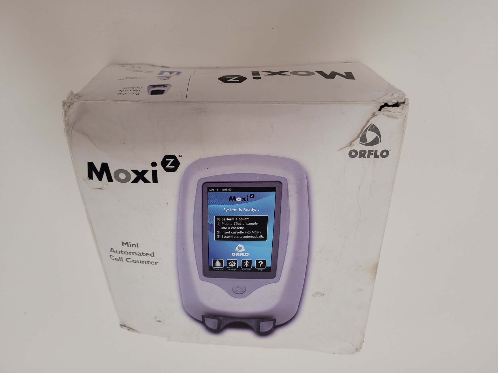Image of Moxi Z Automated Cell Counter Lab