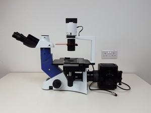 Thumbnail image of Ceti Inverso TC100 LED Inverted Biological Microscope + FI Model: 3660.8000 Lab 